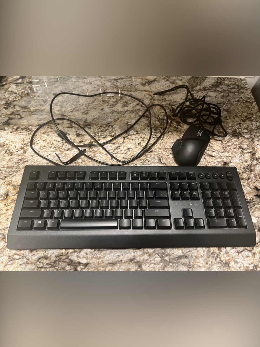 Razer Chroma RGB Gaming Bundle: Cynosa V2 Keyboard & Basilisk V2 Mouse Set